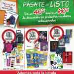 En Office Depot 40% a 60% de descuento en útiles escolares seleccionados