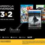 Promoción Palacio de Hierro: Más de 500 videojuegos de varias consolas al 3X2