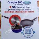 Promoción Philadelphia de canje de ollas y sartenes comprando $60 + $40