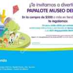 Pase doble para Papalote GRATIS con tu ticket de compra en Plaza Universidad