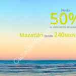 En Interjet hasta 50% de descuento en Intertours y 12 meses sin intereses sólo este fin de semana