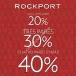 Hasta 40% de descuento en la compra de varios pares en Rockport