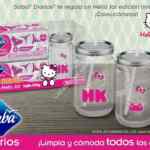Mason Jar de Hello Kitty GRATIS en la compra de Saba Diarios