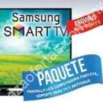 En Famsa pantalla LED Smart TV Samsung 40” + laptop + soporte por $9,999