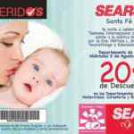 Promoción Sears Santa Fe: 20% de descuento en el departamento de bebés por la semana internacional de la lactancia