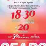 Venta Especial Sears 21 al 23 de agosto: hasta 50% de descuento en mercancía seleccionada