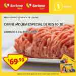 Oferta del día miércoles 26 Soriana, carne molida a $69.90
