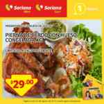 Oferta del día de Soriana: Pierna congelada de cerdo a $29 el kilo y TODA la papelería con 20% de descuento