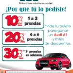 Hasta 30% de descuento en Tintorerías Max dependiendo la cantidad de prendas que lleves
