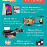 Venta especial Compudabo Back to School del 6 al 9 de agosto: 10% de descuento en tablets y monitores, 30% de descuento en cartuchos y más