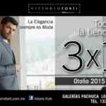 3X1 en toda la tienda en Vittorio Forti