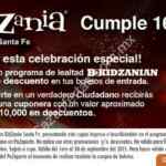 Promoción Aniversario Kidzania, 30% de descuento y cuponera al presentar cupón impreso