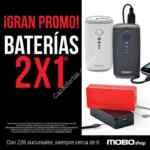 2x1 en baterías externas en tiendas Mobo