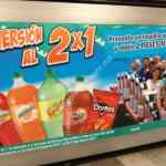 2x1 en La feria de Chapultepec presentando bolsa de Doritos o tapa de Barrilitos, Mirinda, Squirt o Manzanita Sol