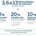 Promoción Chedraui American Express: 20% de descuento en vinos, 20% en monedero en salchichonería y MSI