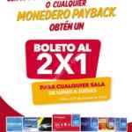 En Cinemex 2x1 con monedero Payback de lunes a jueves