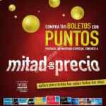 Boletos Cinemex al 50% de descuento pagando con puntos Payback