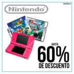 Hasta 60% de descuento en productos, videojuegos y consolas Nintendo en Clickonero