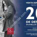 Venta especial online Cristal Joyas: 20% de descuento en todos los anillos de compromiso