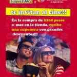 Cupón de entrada a precio especial en Cinemex al comprar $200 en Juguetibici