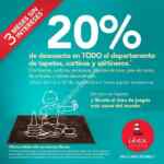 En Idea Interior 20% de descuento en tapetes, cortinas y cortineros del 12 al 20 de septiembre