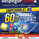 Mobile week en Despegar.com: Descuentos de hasta el 60% en compras por la app