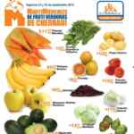 Ofertas Chedraui en frutas y verduras 22 y 23 de septiembre: aguacate $18.50, papaya $11.90, papa $12.90, etc.