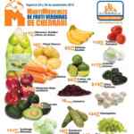Ofertas Chedraui en frutas y verduras 29 y 30 de septiembre: platano $5.90, papa $9.90, manzana $16.90, etc.