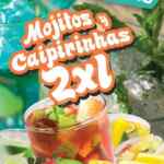 2X1 en Mojitos y Caipirinhas los miércoles en Hooters