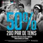 Promoción InnovaSport: 50% de descuento en tu segundo par de tenis