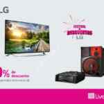 Liverpool Festival de Descuentos LG: 30% de descuento en todas las pantallas y audio LG