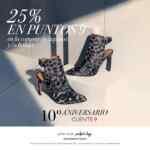 25% de descuento en puntos 9 en la compra de bolsas y zapatos Nine West