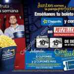 Promociones Cinepolis y Potzollcalli: Cupones para el cine a precio de miercoles y 15% de descuento en tu consumo