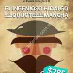 El Quijote en 20 tomos a sólo $285 en el Fondo de Cultura Económica