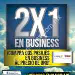 Promoción LAN Despegar.com: 2x1 en vuelos business class