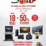Promociones Sanborns del 4 al 7 de septiembre: Hasta 18 meses sin intereses y 50% de descuento en electrónica, fotografía y computación
