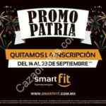 Promo Patria Smart Fit: inscripción al gimnasio gratis del 14 al 23 de septiembre