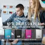 Batería GRATIS en compras superiores a $2,500 en Springfield