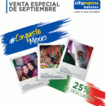 En Hoteles City Express Venta Especial de Septiembre: 25% de descuento del 15 al 20 de septiembre