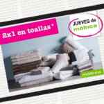 Jueves de móbica 1 de octubre: 2x1 en todas las toallas