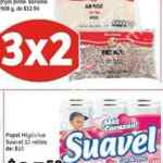 En Soriana 3x2 arroz y frijol marca propia (3 bolsas por $25.80)