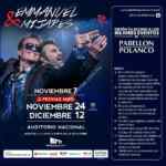 Boletos GRATIS para el concierto de Emmanuel y Mijares con tus compras en Pabellón Polanco