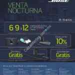 Venta Nocturna Bose 15 al 19 de octubre: 10% de descuento y hasta 12 meses sin intereses