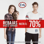 Rebajas de mitad de temporada en C&A: Hasta 70% de descuento en todas las tiendas