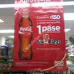 Promoción Oxxo: pase GRATIS de Six Flags en la compra de $150 de productos Coca Cola