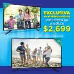 En Elektra online Pantalla HKPRO LED de 32" a $2699 + envío gratis + hasta 12 meses sin intereses