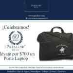 Porta Laptop GRATIS en la compra de $700 en boutiques Rock Hampton Polo Team y Preslow
