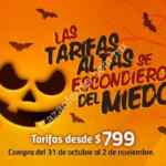 Tarifas de Halloween en Aerolíneas TAR: Vuelos desde $660 si reservas este fin de semana