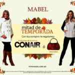 Promoción mitad de temporada en Mabel: productos Conair o bolsa de regalo con tus compras