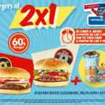 En Sixties Burger hamburguesas al 2x1 a partir de las 4:00 PM de lunes a jueves con monedero Payback